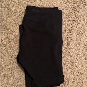 Lululemon Black speed up crop leggings 21”